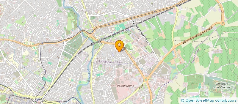 localisation de l'entreprise MADAME COLETTE SAUVARD  CASTELNAU-LE-LEZ