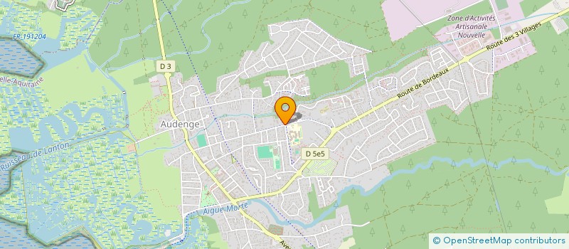 localisation de l'entreprise MADAME COLETTE SEURIN  AUDENGE