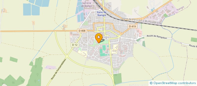 localisation de l'entreprise MADAME COLETTE SIMONNET  NANGIS