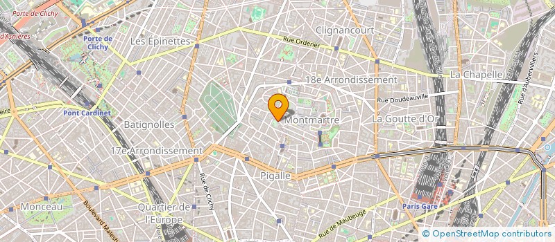 localisation de l'entreprise MADAME COLETTE SORIN  PARIS