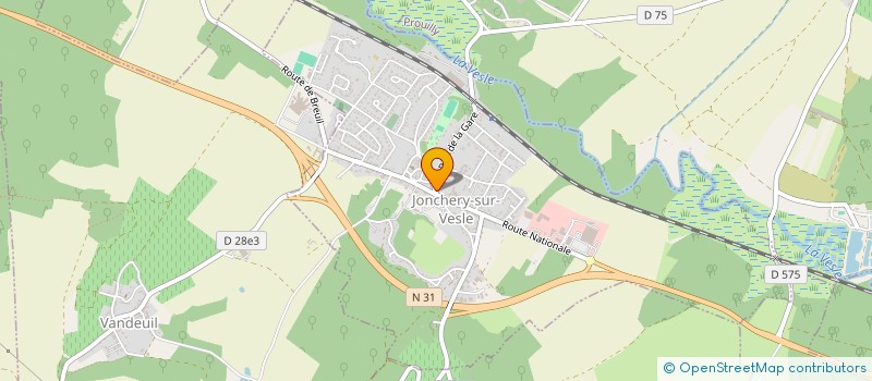 localisation de l'entreprise MADAME COLETTE SUPLY  TRIGNY