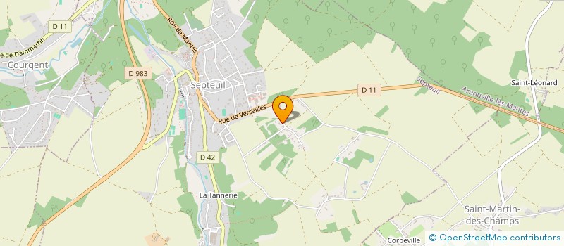 localisation de l'entreprise MADAME COLETTE TAPON  SEPTEUIL