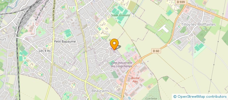 localisation de l'entreprise MADAME COLETTE THERY à ARRAS