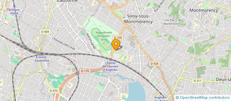 localisation de l'entreprise MADAME COLETTE TOURNEBOEUF  SOISY-SOUS-MONTMORENCY