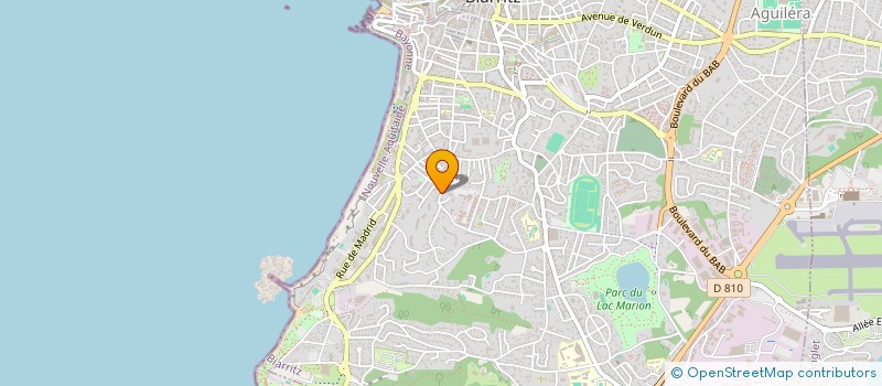 localisation de l'entreprise MADAME COLETTE VALADIE  BIARRITZ