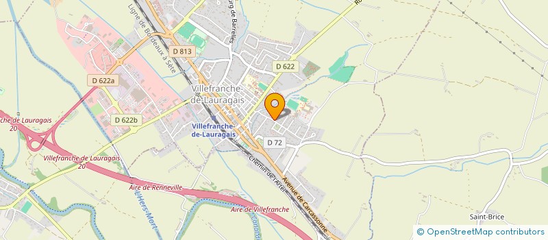 localisation de l'entreprise MADAME COLETTE VALETTE  VILLEFRANCHE-DE-LAURAGAIS