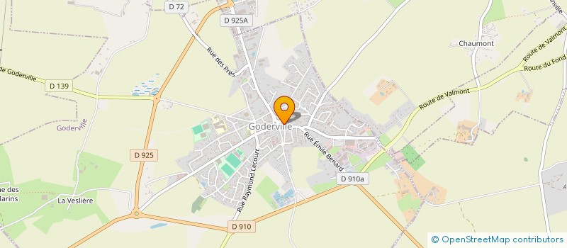 localisation de l'entreprise MADAME COLETTE VALLEE  GODERVILLE