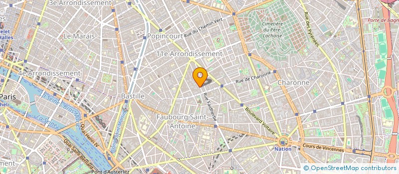 localisation de l'entreprise MADAME COLETTE VAYNESS-REMOND  PARIS