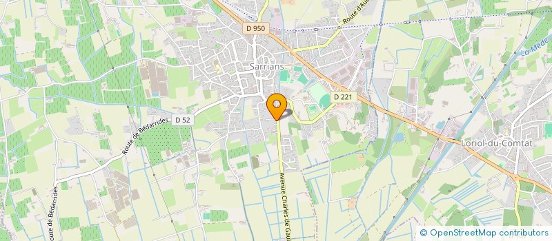 localisation de l'entreprise MADAME COLETTE VIDIL  SARRIANS