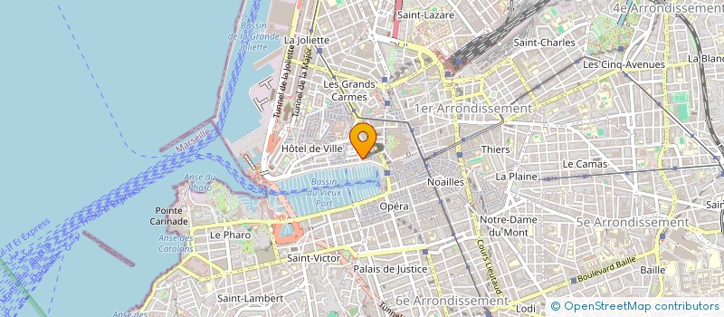 localisation de l'entreprise MADAME COLETTE VINVESA à MARSEILLE