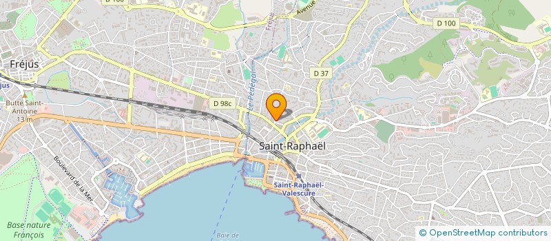 localisation de l'entreprise MADAME COLINE ARROUCHE à SAINT-RAPHAEL