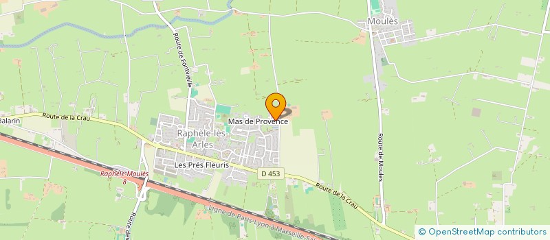 localisation de l'entreprise MADAME COLINE BARBA  ARLES