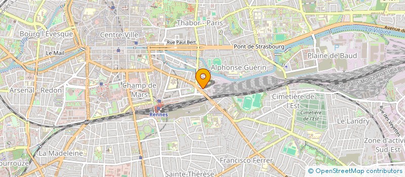 localisation de l'entreprise MADAME COLINE BOUCRAUT  RENNES