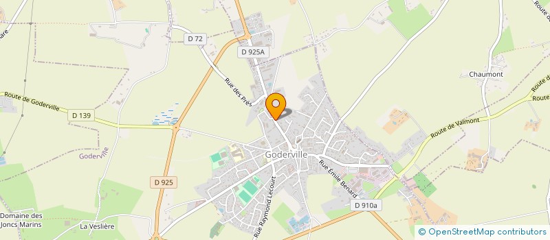 localisation de l'entreprise MADAME COLINE BOUQUET  GODERVILLE