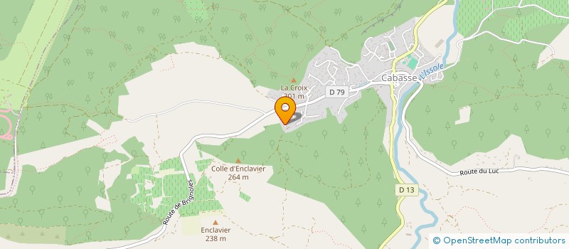 localisation de l'entreprise MADAME COLINE BUCHMANN  CABASSE