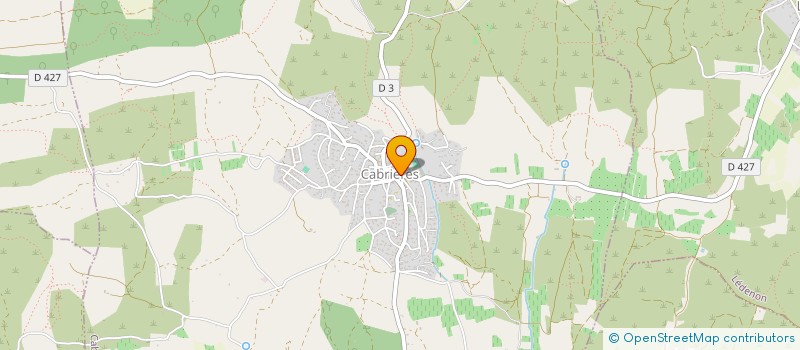 localisation de l'entreprise MADAME COLINE CASSE-SOUCHON à CABRIERES