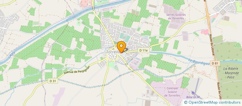 localisation de l'entreprise MADAME COLINE CELLE  TORREILLES