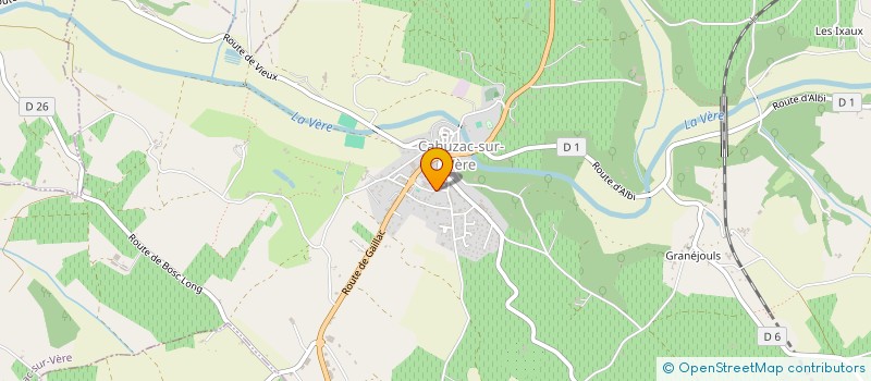 localisation de l'entreprise MADAME COLINE CHEDAILLE  VIEUX