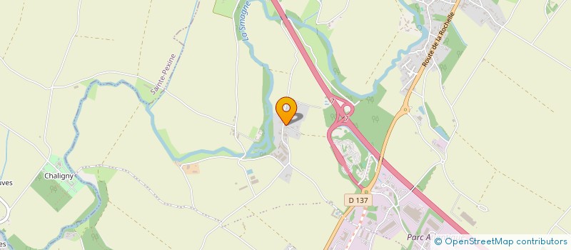 localisation de l'entreprise MADAME COLINE CHEVREAU  SAINT-JEAN-D'HERMINE