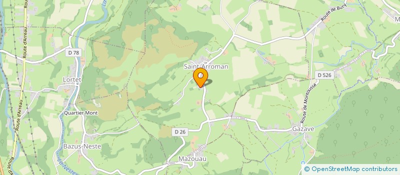 localisation de l'entreprise MADAME COLINE CLEMENT DE GIVRY  HECHES