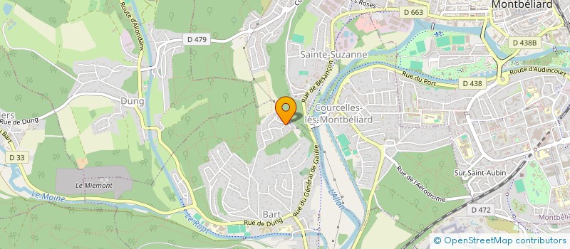 localisation de l'entreprise MADAME COLINE COCHET  BART