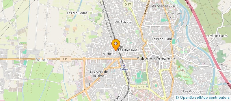 localisation de l'entreprise MADAME COLINE CONSTANS  SALON-DE-PROVENCE