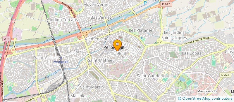 localisation de l'entreprise MADAME COLINE COULON  PERPIGNAN