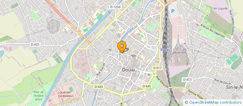 localisation de l'entreprise MADAME COLINE CRAEYE à DOUAI