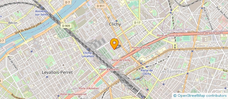 localisation de l'entreprise MADAME COLINE DREMAUX à CLICHY