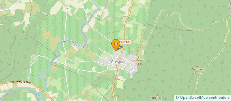 localisation de l'entreprise MADAME COLINE DUBOIS  CRESPIAN