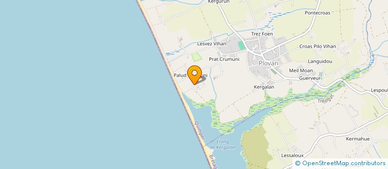 localisation de l'entreprise MADAME COLINE FAURE  PLOVAN