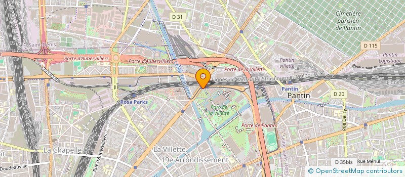 localisation de l'entreprise MADAME COLINE FELER  PARIS