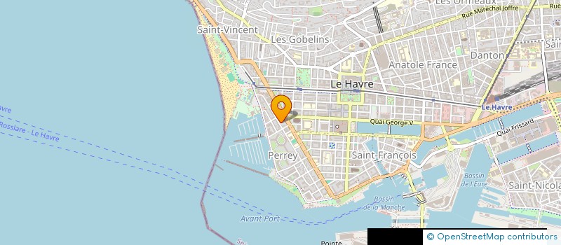 localisation de l'entreprise MADAME COLINE FERAY  LE HAVRE