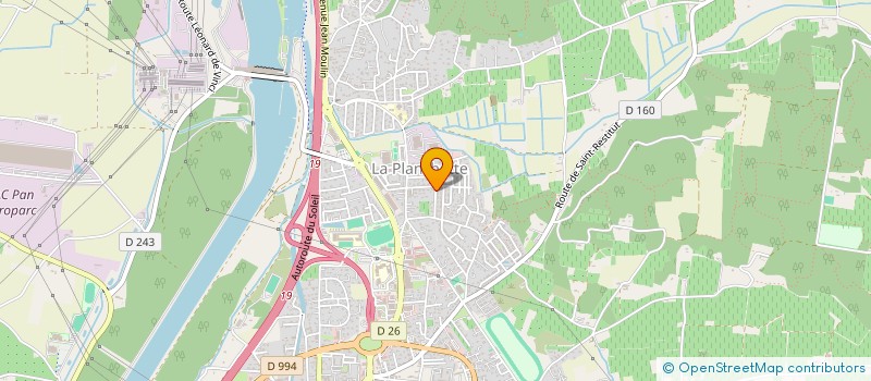 localisation de l'entreprise MADAME COLINE FERNANDEZ  CAMARET-SUR-AIGUES