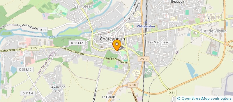 localisation de l'entreprise MADAME COLINE GALLOIS à CHATEAUDUN