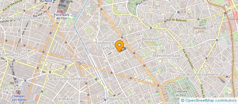 localisation de l'entreprise MADAME COLINE GAUCI  PARIS