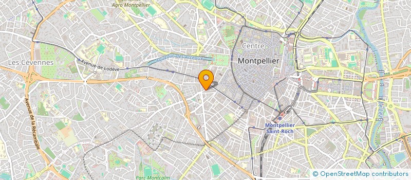 localisation de l'entreprise MADAME COLINE GAULON à MONTPELLIER