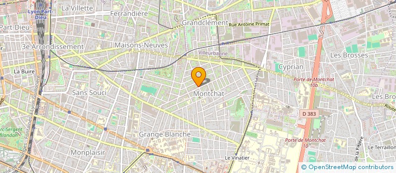 localisation de l'entreprise MADAME COLINE GERMOND  LYON