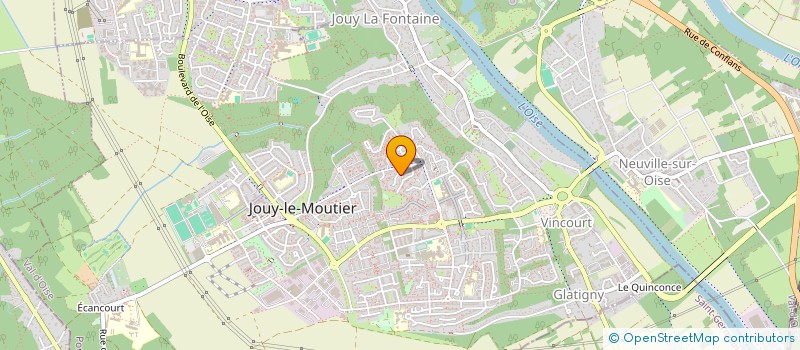 localisation de l'entreprise MADAME COLINE GIROIRE  MAISONS-ALFORT