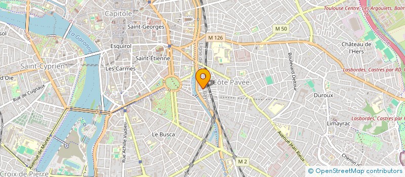 localisation de l'entreprise MADAME COLINE HAUCHARD à TOULOUSE