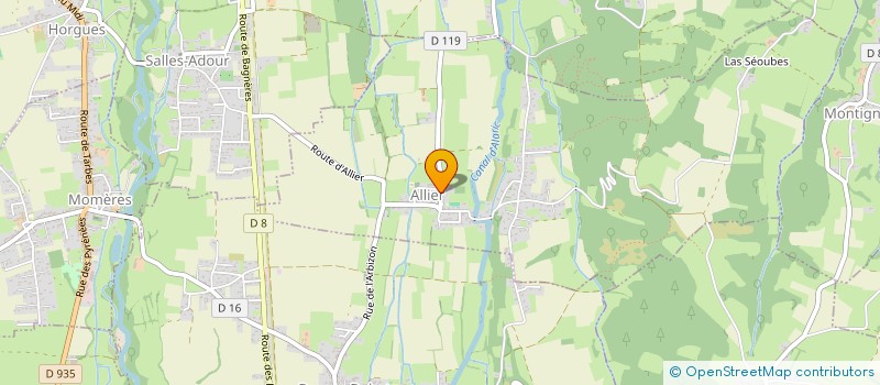 localisation de l'entreprise MADAME COLINE HETIER  ALLIER