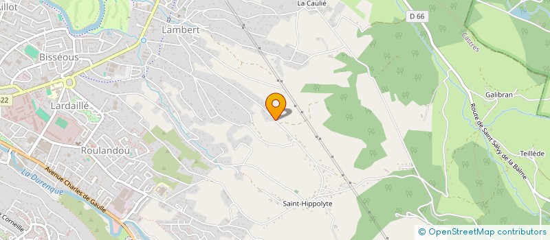localisation de l'entreprise MADAME COLINE HOULES à CASTRES
