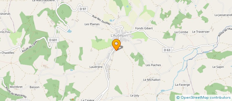 localisation de l'entreprise MADAME COLINE JACOUD  LARAJASSE