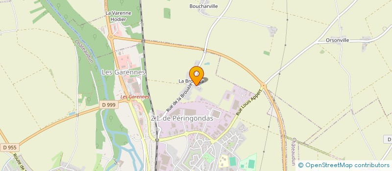 localisation de l'entreprise MADAME COLINE JOLLY COLINE à CHATEAUDUN