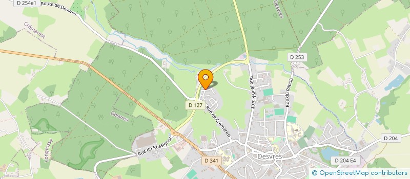 localisation de l'entreprise MADAME COLINE JOLY  DESVRES