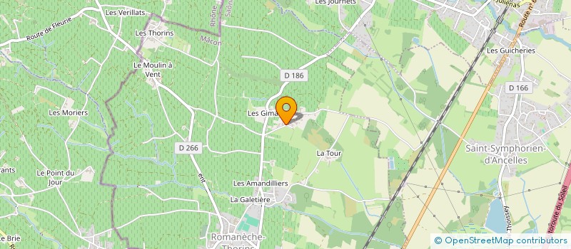 localisation de l'entreprise MADAME COLINE JOUASSIN  ROMANECHE-THORINS