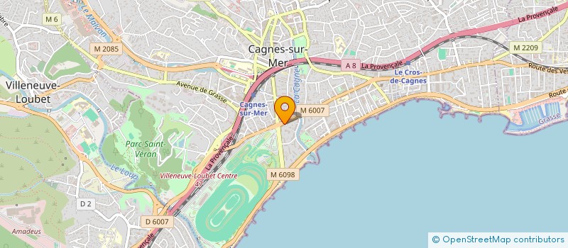 localisation de l'entreprise MADAME COLINE LAMBERT à VENCE