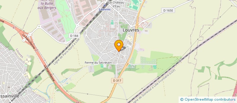 localisation de l'entreprise MADAME COLINE LAVOCAT  LOUVRES