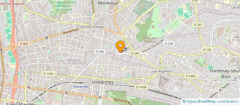 localisation de l'entreprise MADAME COLINE LE à MONTREUIL