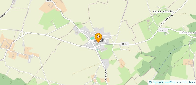 localisation de l'entreprise MADAME COLINE LE GAREC  GERPONVILLE